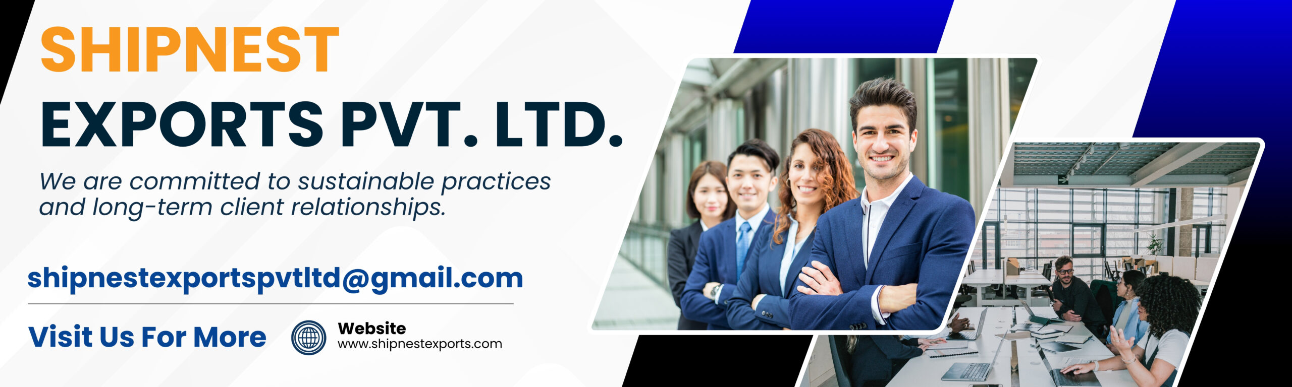 Blue and White Modern Grow Your Business Banner (1)